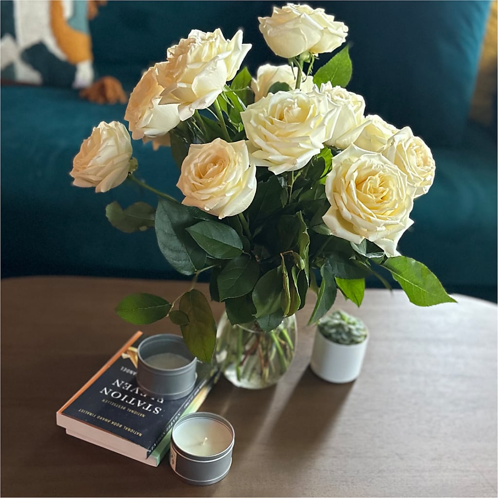 Long Stem Yellow Rose Bouquet –  My Enchanted Florist, Sandy Spring MD