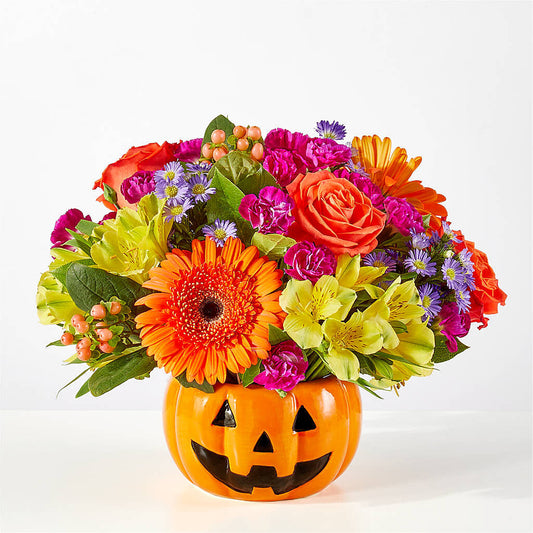 Tricks & Treats Pumpkin –  My Enchanted Florist, Sandy Spring MD