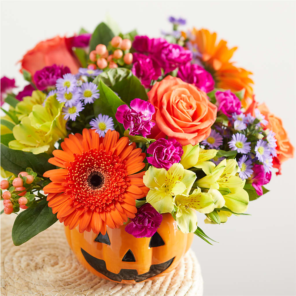 Tricks & Treats Pumpkin –  My Enchanted Florist, Sandy Spring MD