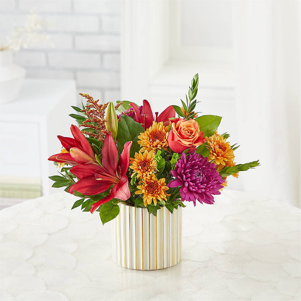 Burgundy Landscape Bouquet –  My Enchanted Florist, Sandy Spring MD