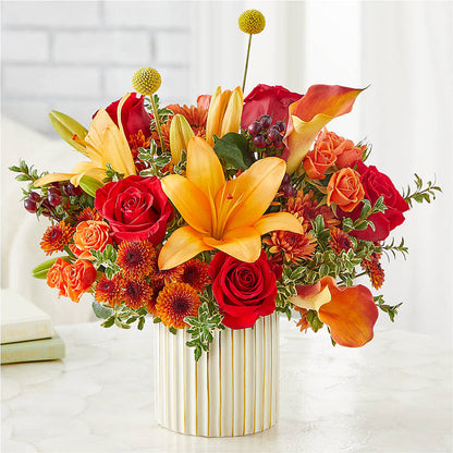 Scarlet Skies Bouquet –  My Enchanted Florist, Sandy Spring MD