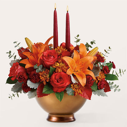 Fruits of Fall Centerpiece –  My Enchanted Florist, Sandy Spring MD