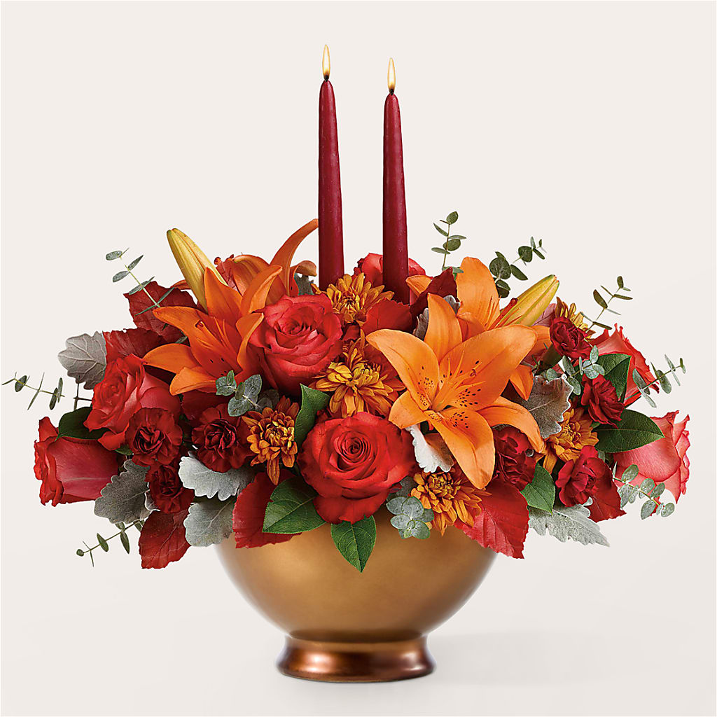 Fruits of Fall Centerpiece –  My Enchanted Florist, Sandy Spring MD