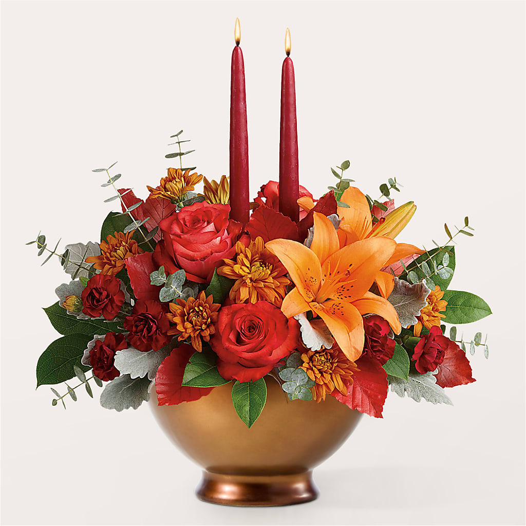 Fruits of Fall Centerpiece –  My Enchanted Florist, Sandy Spring MD