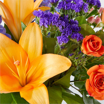 Radiant Citrus Bouquet –  My Enchanted Florist, Sandy Spring MD