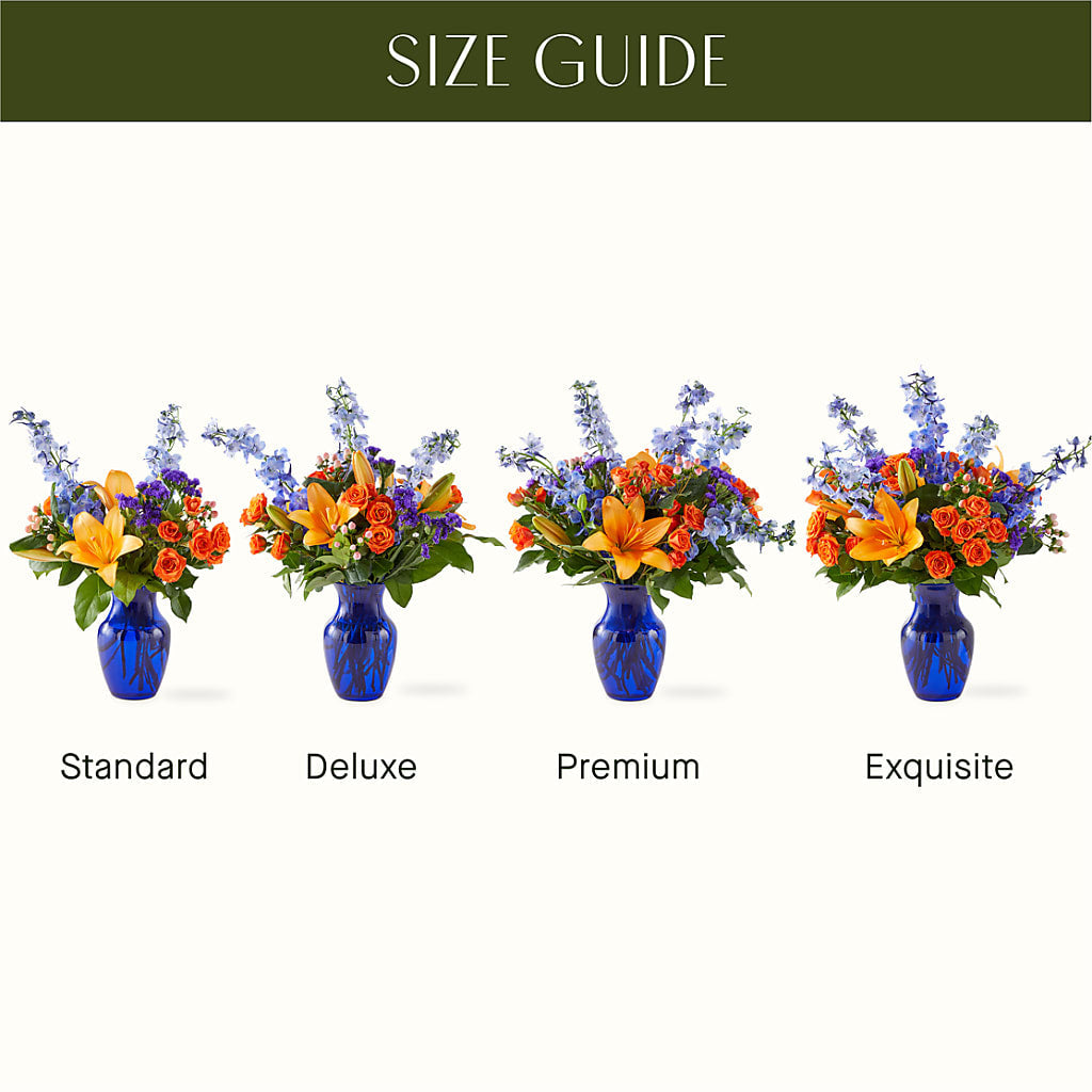 Radiant Citrus Bouquet –  My Enchanted Florist, Sandy Spring MD