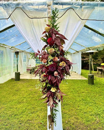 Fall Tent Piece –  My Enchanted Florist, Sandy Spring MD