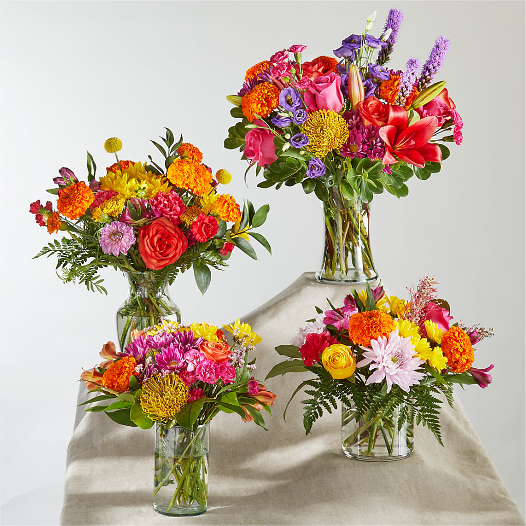 Feast of Color – A Florist Original –  My Enchanted Florist, Sandy Spring MD