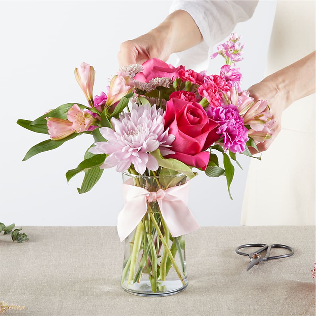 Pink Ribbon - A Florist Original –  My Enchanted Florist, Sandy Spring MD