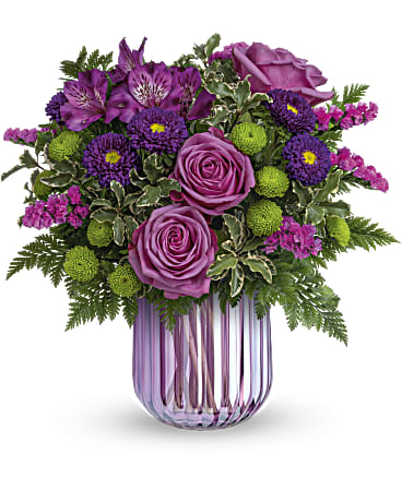 Luxurious Purple Bouquet –  My Enchanted Florist, Sandy Spring MD