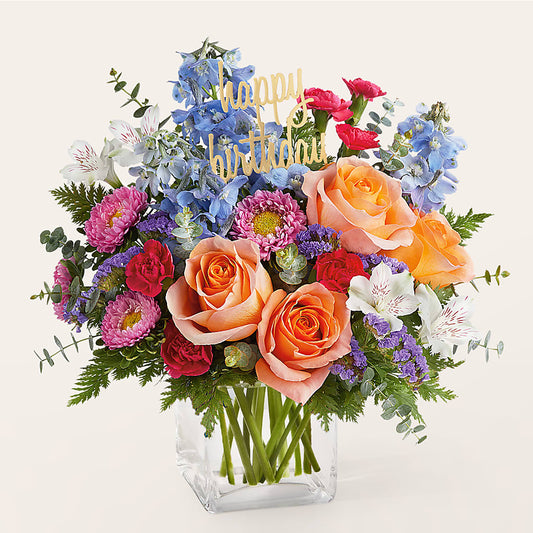 Birthday Bash Bouquet –  My Enchanted Florist, Sandy Spring MD