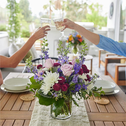 Violet Frost Bouquet –  My Enchanted Florist, Sandy Spring MD