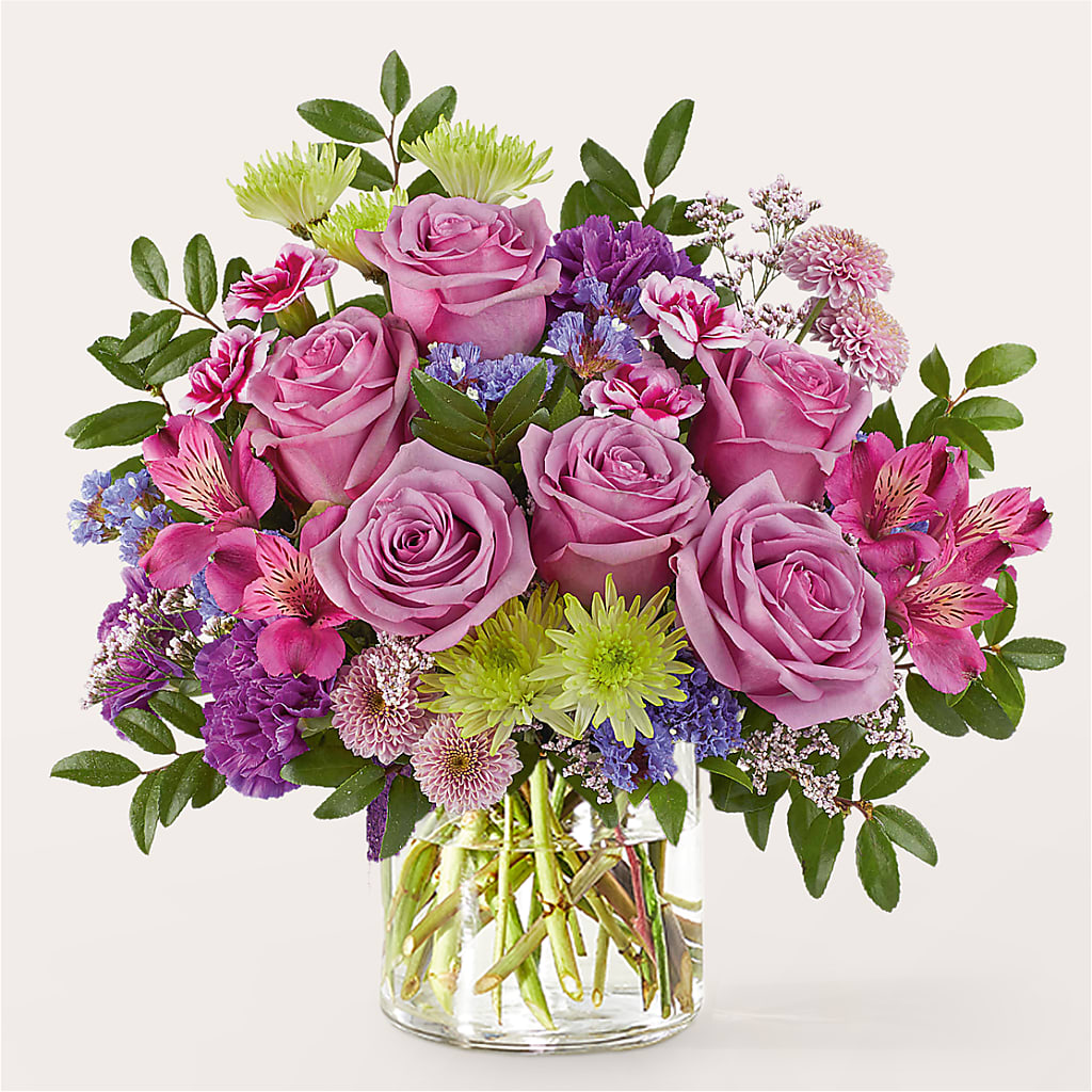 Glass Half Full Bouquet –  My Enchanted Florist, Sandy Spring MD