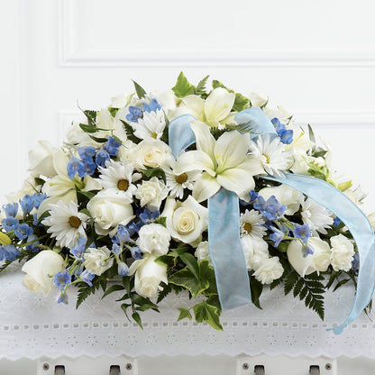Tender Treasure Casket Spray –  My Enchanted Florist, Sandy Spring MD