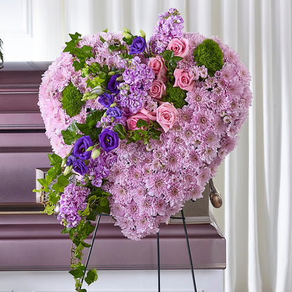 Treasured Love Standing Heart –  My Enchanted Florist, Sandy Spring MD