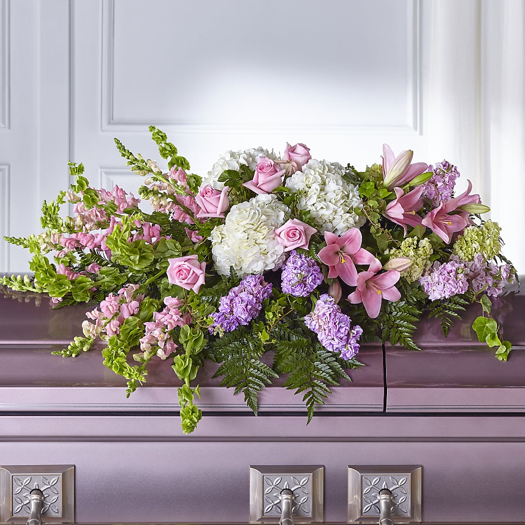 Life's Gratitude Casket Spray –  My Enchanted Florist, Sandy Spring MD