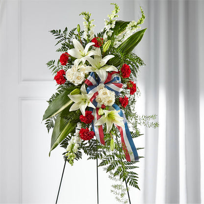 Stars of Life Standing Spray –  My Enchanted Florist, Sandy Spring MD