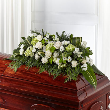 Hopeful Gesture Casket Spray –  My Enchanted Florist, Sandy Spring MD