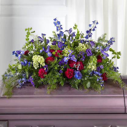 Always Treasured Casket Spray –  My Enchanted Florist, Sandy Spring MD