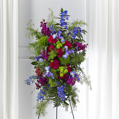 Heavenly Skies Standing Spray –  My Enchanted Florist, Sandy Spring MD