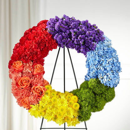 Circle of Love Wreath –  My Enchanted Florist, Sandy Spring MD