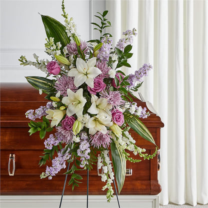 Grateful Hearts Standing Spray –  My Enchanted Florist, Sandy Spring MD