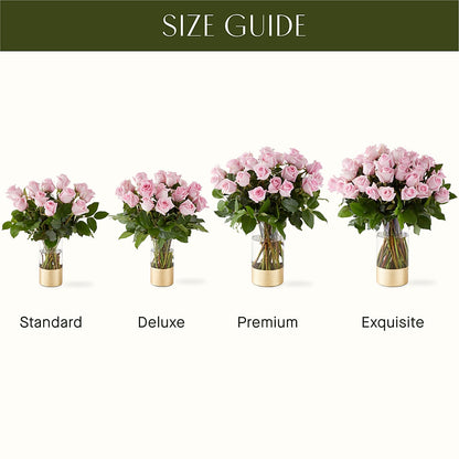 Picture Perfect Pink Rose Bouquet –  My Enchanted Florist, Sandy Spring MD