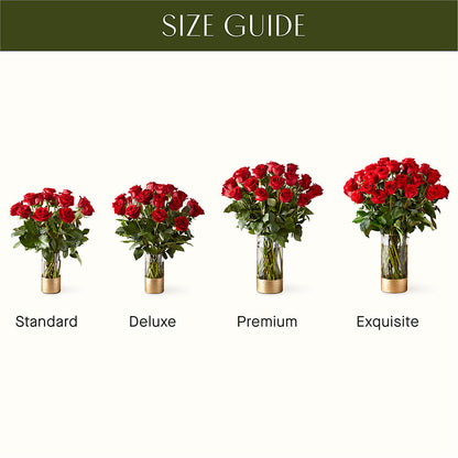 Classic Love Red Rose Bouquet –  My Enchanted Florist, Sandy Spring MD