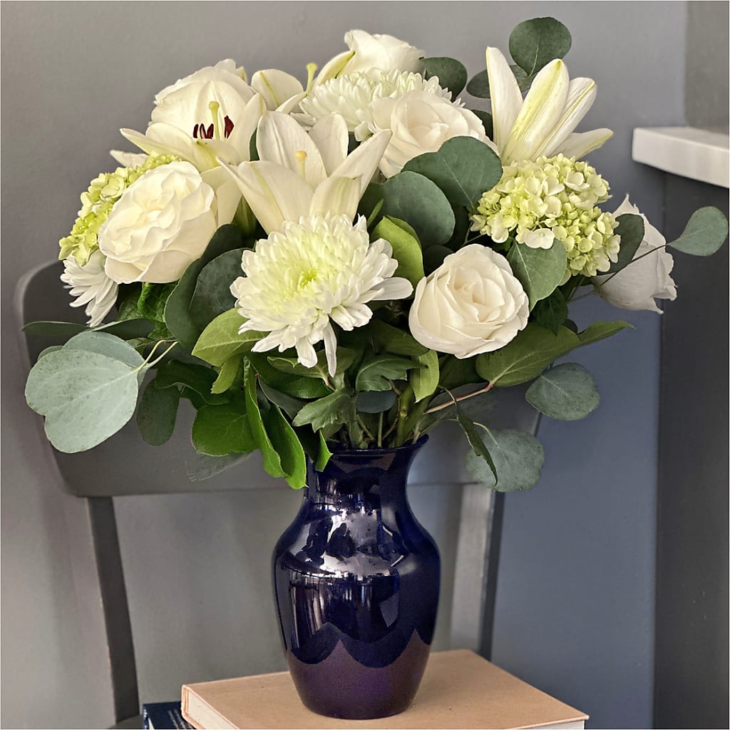 Snowy Dreams Bouquet –  My Enchanted Florist, Sandy Spring MD