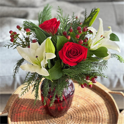 Evergreen Delight Bouquet –  My Enchanted Florist, Sandy Spring MD