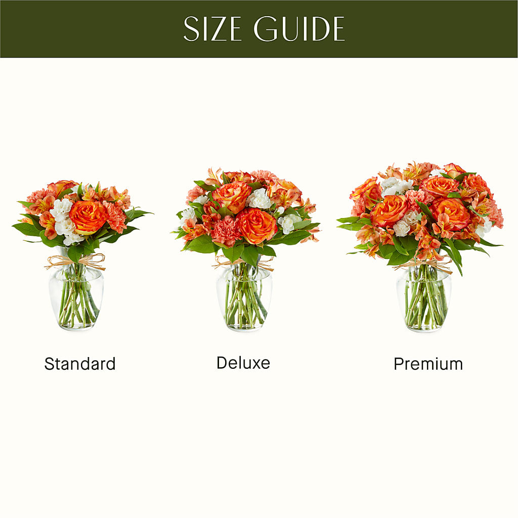 Apricot Glow Bouquet –  My Enchanted Florist, Sandy Spring MD
