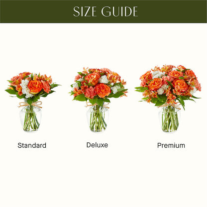 Apricot Glow Bouquet –  My Enchanted Florist, Sandy Spring MD