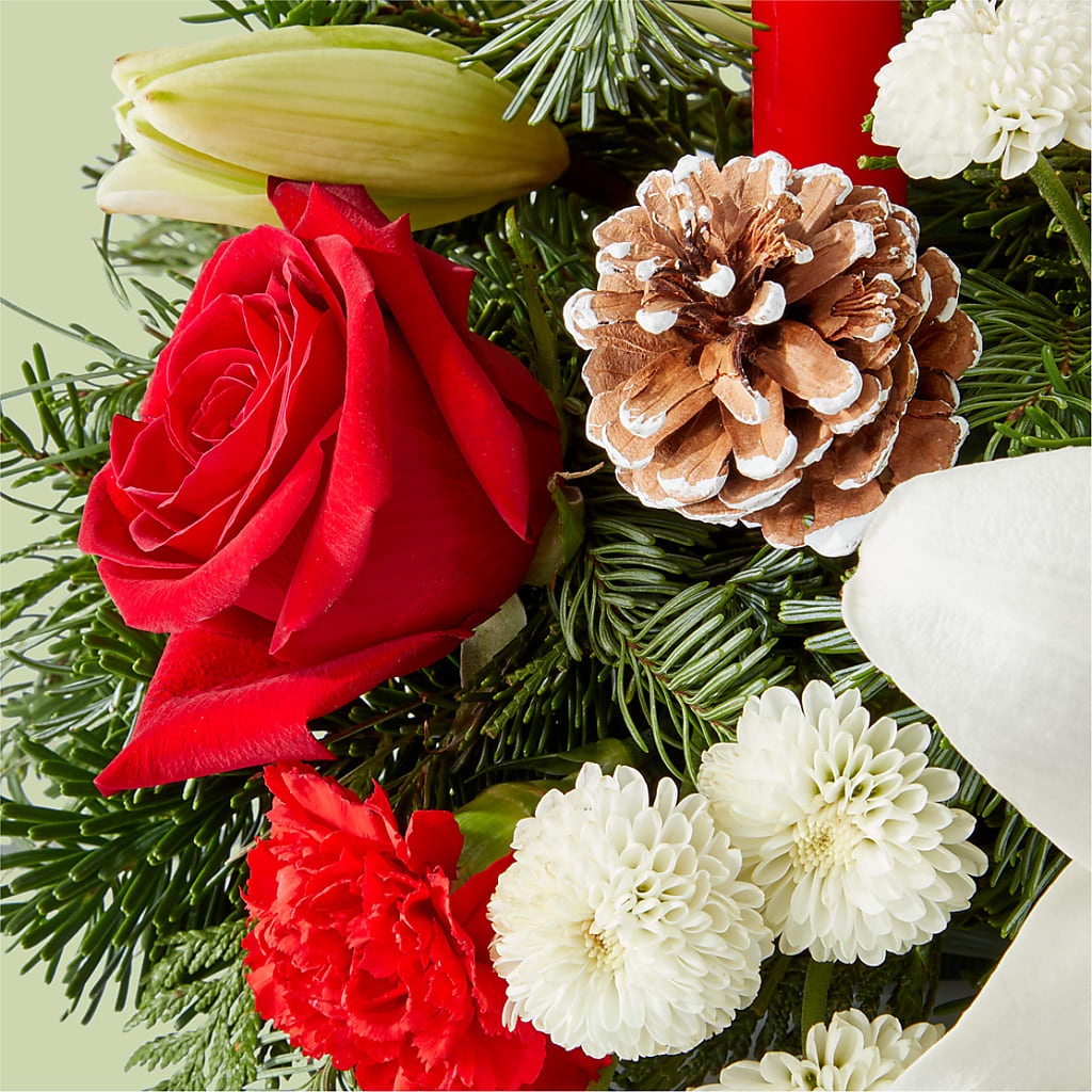 Seasonal Festivities Centerpiece –  My Enchanted Florist, Sandy Spring MD