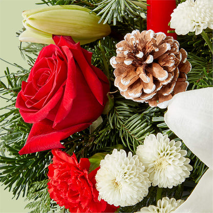 Seasonal Festivities Centerpiece –  My Enchanted Florist, Sandy Spring MD