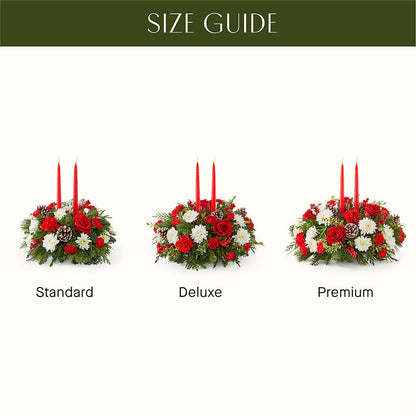 Holiday Soiree Centerpiece –  My Enchanted Florist, Sandy Spring MD