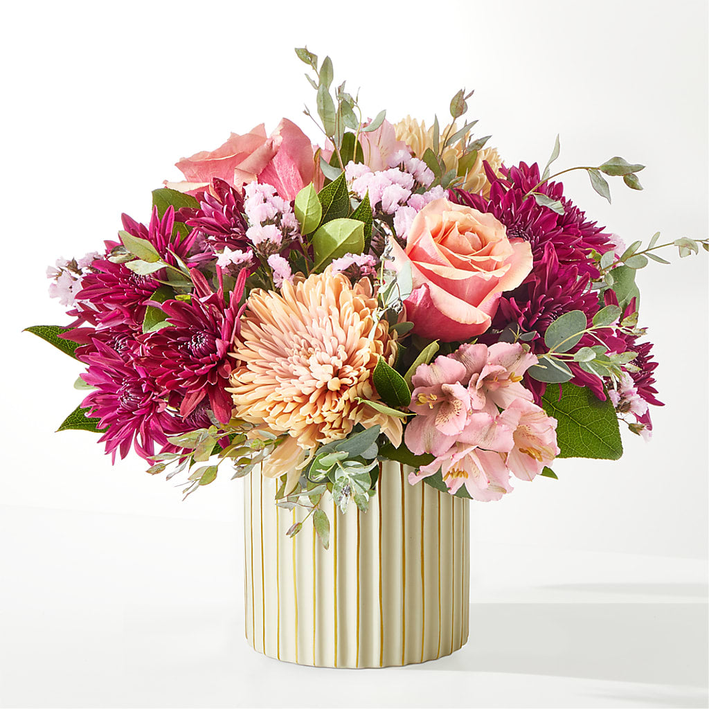 Berry Cobbler Bouquet with Ivory Vase –  My Enchanted Florist, Sandy Spring MD