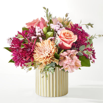 Berry Cobbler Bouquet with Ivory Vase –  My Enchanted Florist, Sandy Spring MD