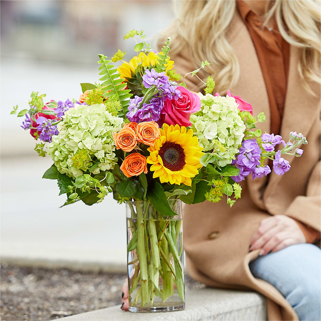 Vibrant Greetings Bouquet –  My Enchanted Florist, Sandy Spring MD