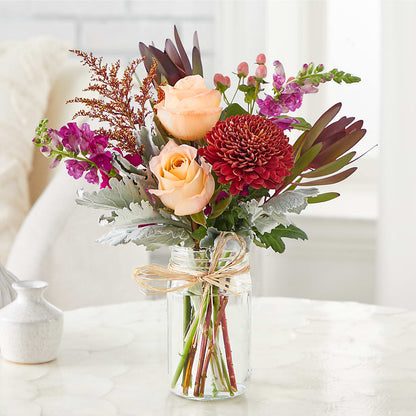 Moody Hues Bouquet –  My Enchanted Florist, Sandy Spring MD