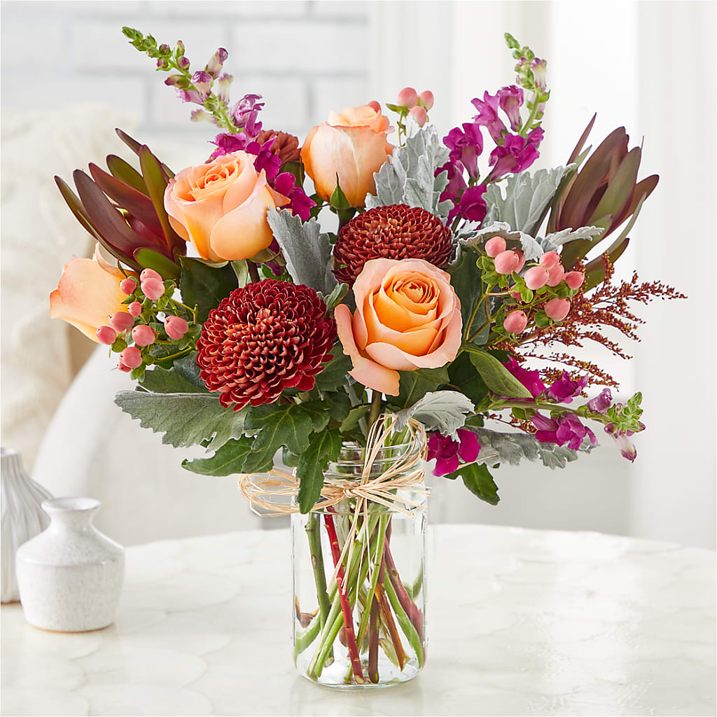 Moody Hues Bouquet –  My Enchanted Florist, Sandy Spring MD
