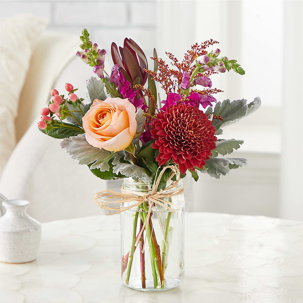 Moody Hues Bouquet –  My Enchanted Florist, Sandy Spring MD