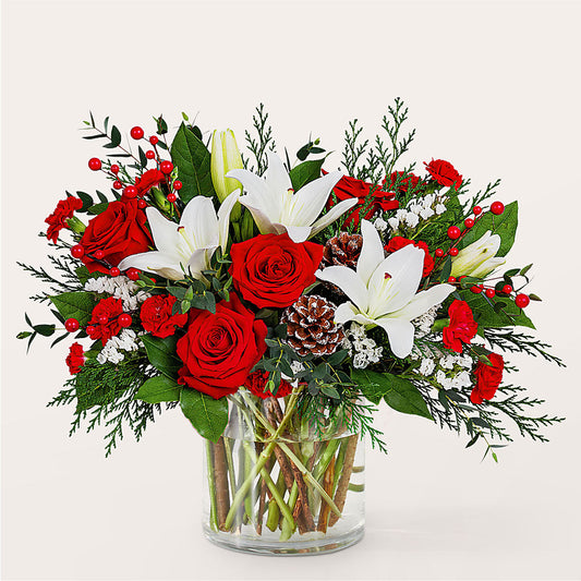 Best in Snow Bouquet –  My Enchanted Florist, Sandy Spring MD