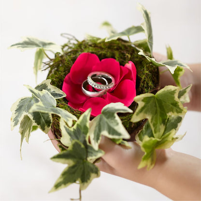 Lila Rose Ring Nest –  My Enchanted Florist, Sandy Spring MD
