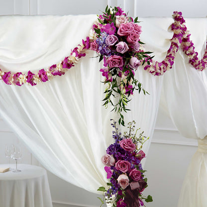Color & Light Chuppah Decor –  My Enchanted Florist, Sandy Spring MD