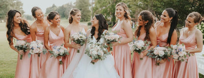 Hand Tied White and Soft Pink –  My Enchanted Florist, Sandy Spring MD